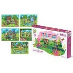 Игра настольная- ходилка Собери картинку с Эколятами