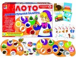 Развивающее лото Занимательная палитра  в/к