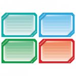 Наклейки на тетрадь в ассорт. ВОДА, КОМПЬЮТЕР, СВЕТ 