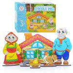 Кукольный театр на столе Курочка Ряба в/к 