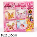 Пазлы 4 в1 Винкс