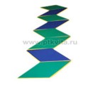 Дорожка Зиг-Заг 50*25*4 см (8 частей) ВИК, поролон 