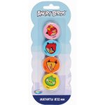 Магниты Ассорти 4 шт.в блистере Angry birds   Центрум