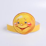 Маска - ободок Колобок