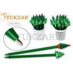 Ручка шариковая на липучке с пружинкой ЕК 