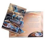 Открытка А-4 Моему герою, с юбилеем