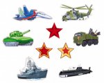 Комплект Военная техника