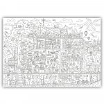 Очень Большая Раскраска 43*100