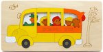 Пазл многоуровневый Школьный автобус 