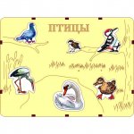 Рамка-пазл Птицы дерево