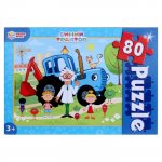 Пазл 80 Синий трактор