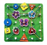 Геоборд Лужайка с резинками