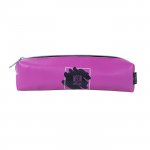 Пенал-тубус 1 секц. Неон розвый