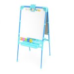 Мольберт двусторонний  синий 1040х516х70 М1 