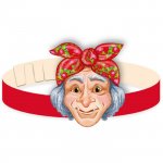 Маска - ободок Баба-Яга