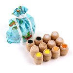 Тактильная игра Бочонки в/п