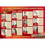 Плакат А-2 Сфера Дети-герои Великой Отечественной войны