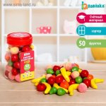 Набор считай и сортируй Фрукты в банке