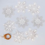 Игрушка. Набор снежинок