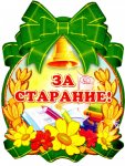 Поощрительная медаль ЗА СТАРАНИЕ 