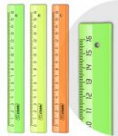 Линейка 16 см СТАММ цв.ассорти 