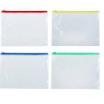 Папка на молнии А5 прозрач. ЕК 