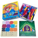 Цветные счетные палочки Кюизенера Игра в коробке