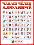 Плакат  Чувашская азбука 