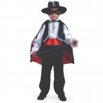 Костюм маскарадный детский "Зорро" р. 36