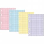 Сменный блок для тетр. на кольцах 50 листов цвет в ассортименте