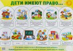 Плакат А-2 Сфера Дети имеют право 