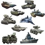 Комплект украшений на скотче Броня крепка и танки наши быстры