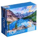 Пазл 1000 Канада Рассвет над озером Морейн