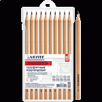 Карандаши чернограф. в наборе 10 шт  2Н-2В Архитектор 