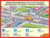 Плакат  Информационно-указательные дорожные знаки