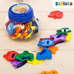 Шнуровка Весёлые фигурки в банке, 24 штуки