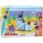 Пазл 104 Дружные мопсы