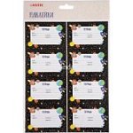 Наклейки в наборе бумага 56*85 на тетради