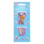 Закладки магнитные для книг набор   6 шт 