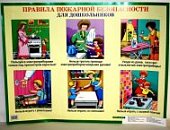 Плакат  Правила пожарной безоп-сти для дошкольн. А