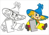 Книжки и раскраски для детей