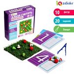 Давай считать, пенопластовые фигурки, полянка, по методике Монтессори