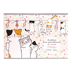 Альбом для рисования  40 листов Жизнь котиков А4