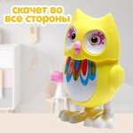 Игрушка заводная Сова, цвета МИКС