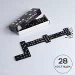 Домино Время игры 14.7 х 5 х 2.7 см, костяшка 3.7 х 1.9 см