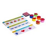 Развивающий набор Логические задания, со штампами, в пакете