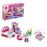 Конструктор Девчонки Уборная комната, 46 деталей