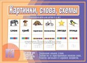 Игра Картинки, слова, схемы