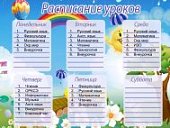 Расписание уроков (ИЗО)