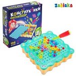 Конструктор винтовой с подсветкой 196 дет в/к